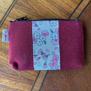 Made in Japan Kyoto Sakura Coins/Credit Card pouch